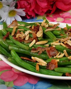 Green Beans with Slivered Almonds