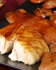 Salmon or Halibut Teriyaki Grill