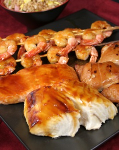 Shrimp Teriyaki Grill